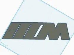 bmw m badge - Free 3D Print Model