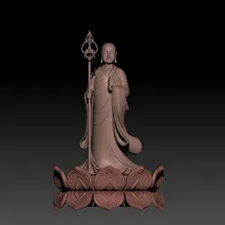Bodhisattva 3D Printable Statue