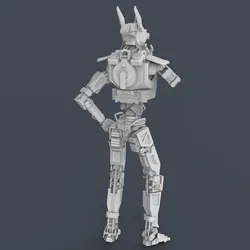 Chappie_Posição Mão no Queixo