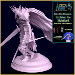 Elden Ring Nightreign : Heolstor the Nightlord pose 1  (4 Bonus)