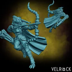 Female Dragonfolk Archer (PRESUPPORTED)