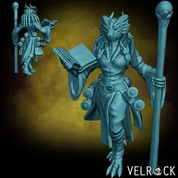 Female Dragonfolk Sage (PRESUPPORTED)