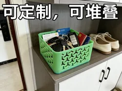 Hollow Storage Box (Customizable, Stackable) - Free 3D Print Model