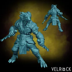 Male Dragonfolk Assassin (PRESUPPORTED)