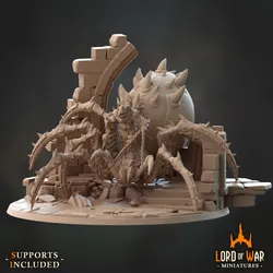 Orc Lord Spider Mount (Presupported)