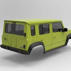 RC car body Suzuki Jimny 5 doors 313mm wheelbase