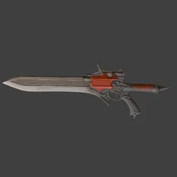 Red Queen Gunblade