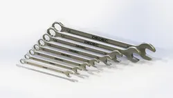 Ring spanner Set 8 up to 19