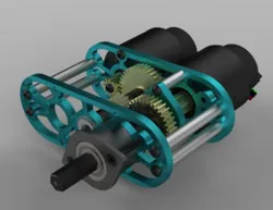 "Ripple" super thin a trim FRC gearbox
