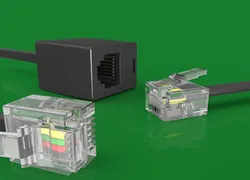 RJ11 Male & Female Telephone / Computer Connectors