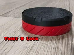 Container Twist & Lock - Short version - Free 3D Print Model