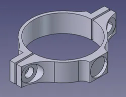 Magnetic Lamp Post Clamp