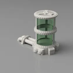 Modular Pipes System - Large Lab container - stackable