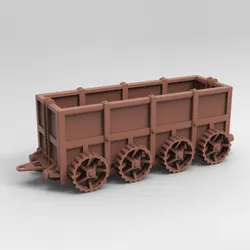 Open topped carrier with high walls
