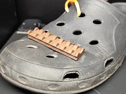 Picatinny Rail Clog Charm