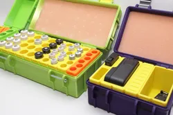 Rugged Box with Modular Slots (Parametric) - Normal height