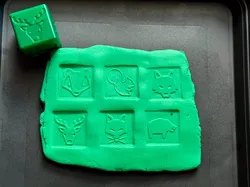 Senzory Texture Cube | Wild Animal