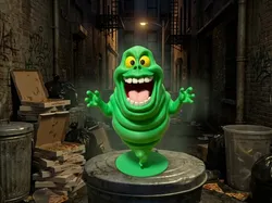 Slimer Ghostbuster - Free 3D Print Model