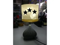 Supporto per portalampada tradizionale per stampa litografia lithophane circolare diametro 132mm