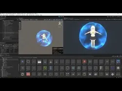 Unity Game VFX - Character Aura Effects Pack 3D model
