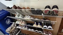 Wire Rack Shoe Shelf Brackets