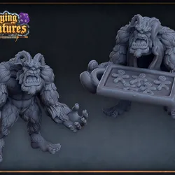 Yeti & Christmas yeti
