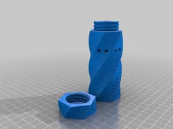 (3D Slash) Dice_Tube_Print