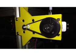 BullDog Extruder mount with 1:4 speed reduction for 2.85 mm filament (for 3030 extrusions)