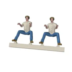 FG11 - Tractor Drivers (O scale) 1:43