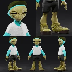 GH2 Alien - 3d printable files