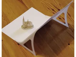 Hohlkehle 21cm 60° (ultralight cyc wall stand)