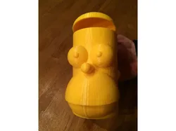 Homer Simpsons cup with lid