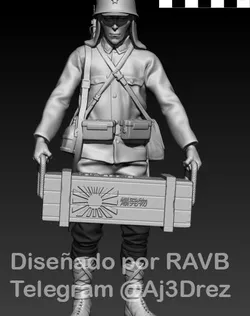 INFANTRYMAN JAPANESE ARMY WW2