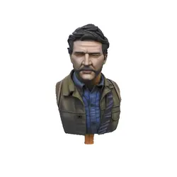 Joel Miller 3D Printable Figure - The Last of Us Character - Detailed Post-Apocalyptic Sculpture