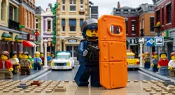 Lego Compatible SWAT Tactical Shield for Minifigures