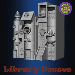 Library Houses Set