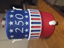 Mini Igloo Can Koozies - USA 250th Anniversary Theme