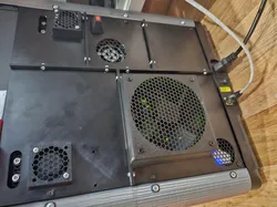 Quietmode! Flashforge Adventurer 5M (AD5M) Back Panel w/ 120mm & 4010 fan