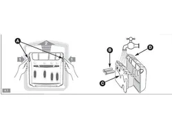 Siphon tube of "Brandt" top loaded washing machine