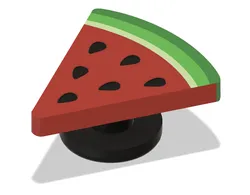 Watermelon Croc Charm