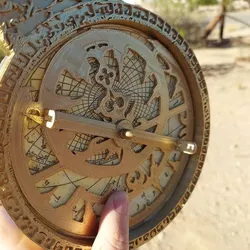 Abi Bakr Of Isfahan's Geared Astrolabe