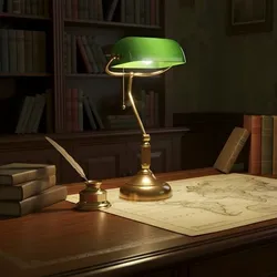 Bankers Lamp 3D Model