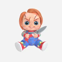 Chucky Cute – Chibi Style Horror Figure for 3D Printing