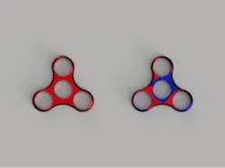 Dual extrusion Fidget spinner
