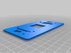 ezt 3d T1 delta printer face plate