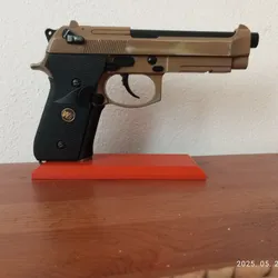 Gunstand for airsoft Beretta M9