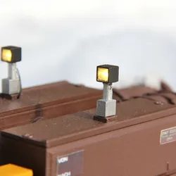 Lamps for RhB track plow