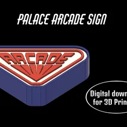 Palace Arcade Sign