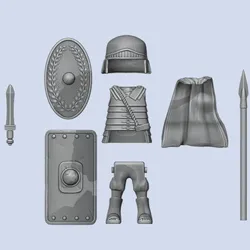 Roman Soldier for Custom Playmobil