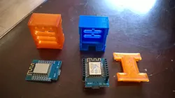 WEMOS D1 Mini 3D Printed Case